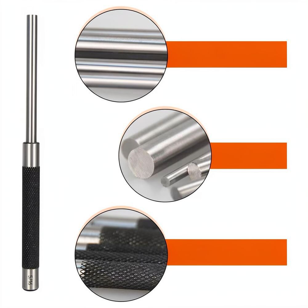 精密ピンポンチセット。クロム鋼製。機械の組み立て、分解、産業 - Hand Tools In Workshop のレビューと価格