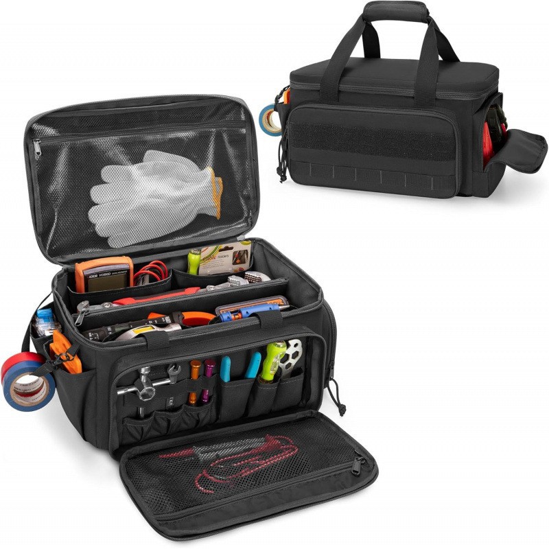 14インチヘビーデューティータクティカルツールバッグ、滑り止 - Tool Bag のレビューと価格