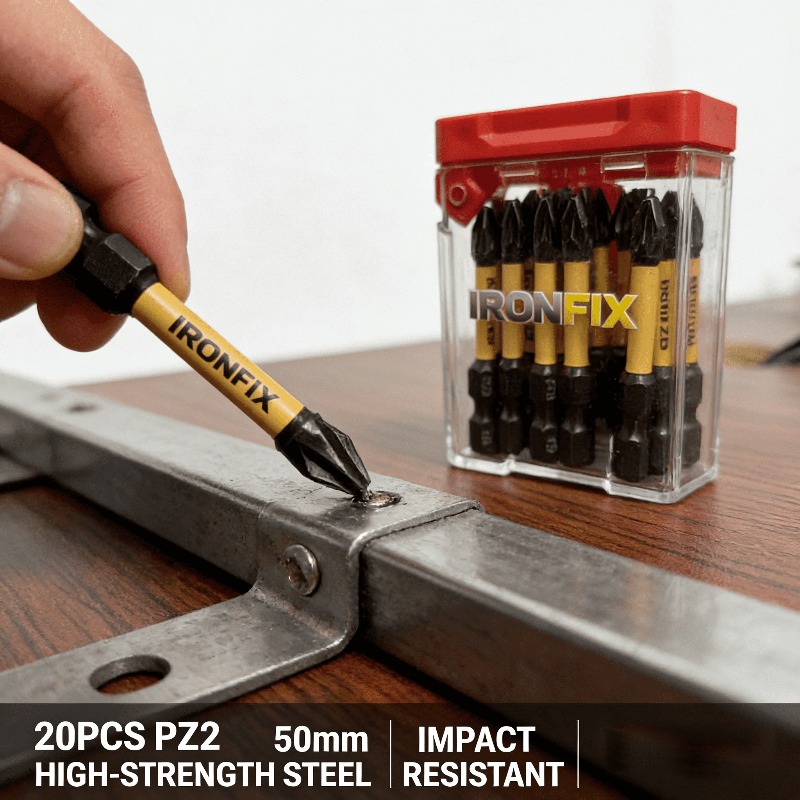 高品質な20個入りPZ2ドライバービットセット。電動ドリルや - Screwdriver Set のレビューと価格