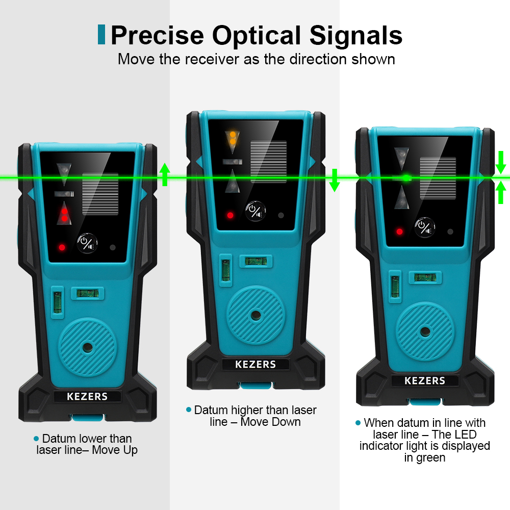 KEZERS -緑色レーザーレベル検出器,KL4D-05G/ - Spirit Level のレビューと価格