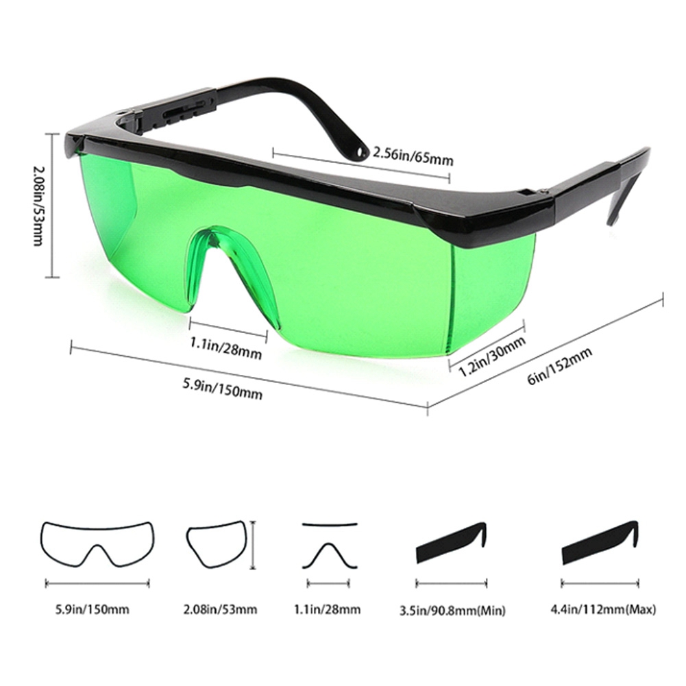 ZK50 レーザービーム Veiw 可視性ビジョン強化メガネ - Spirit Level のレビューと価格