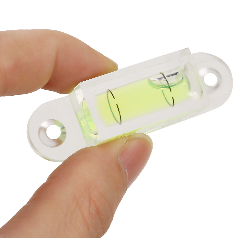 ポータブルレベルバブルゲージ取り付け穴デザイン水準器バブルホ - Spirit Level のレビューと価格