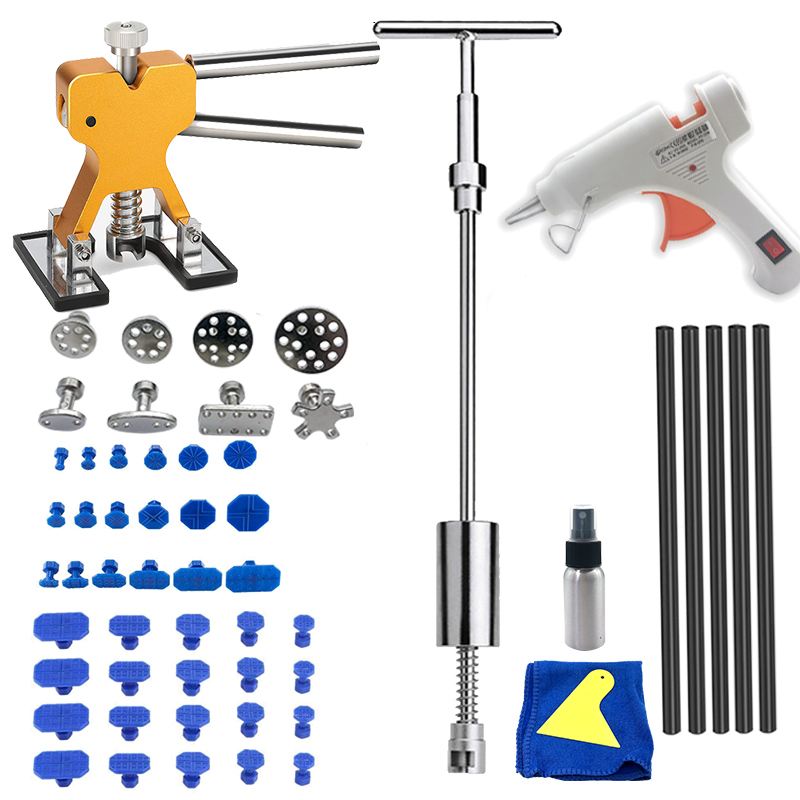 車のデント除去プーラーツール車体無塗装修理キット金属リバース - Hand Tools In Workshop のレビューと価格