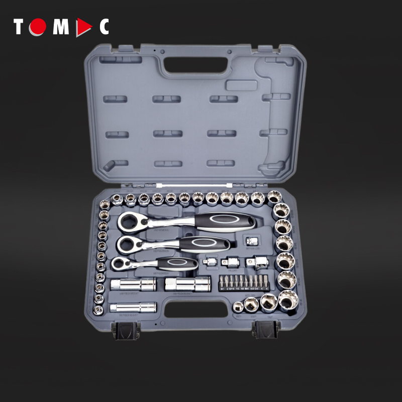 TOMAC 52ピース クロムバナジウム ソケットツールセッ - Tool Set のレビューと価格