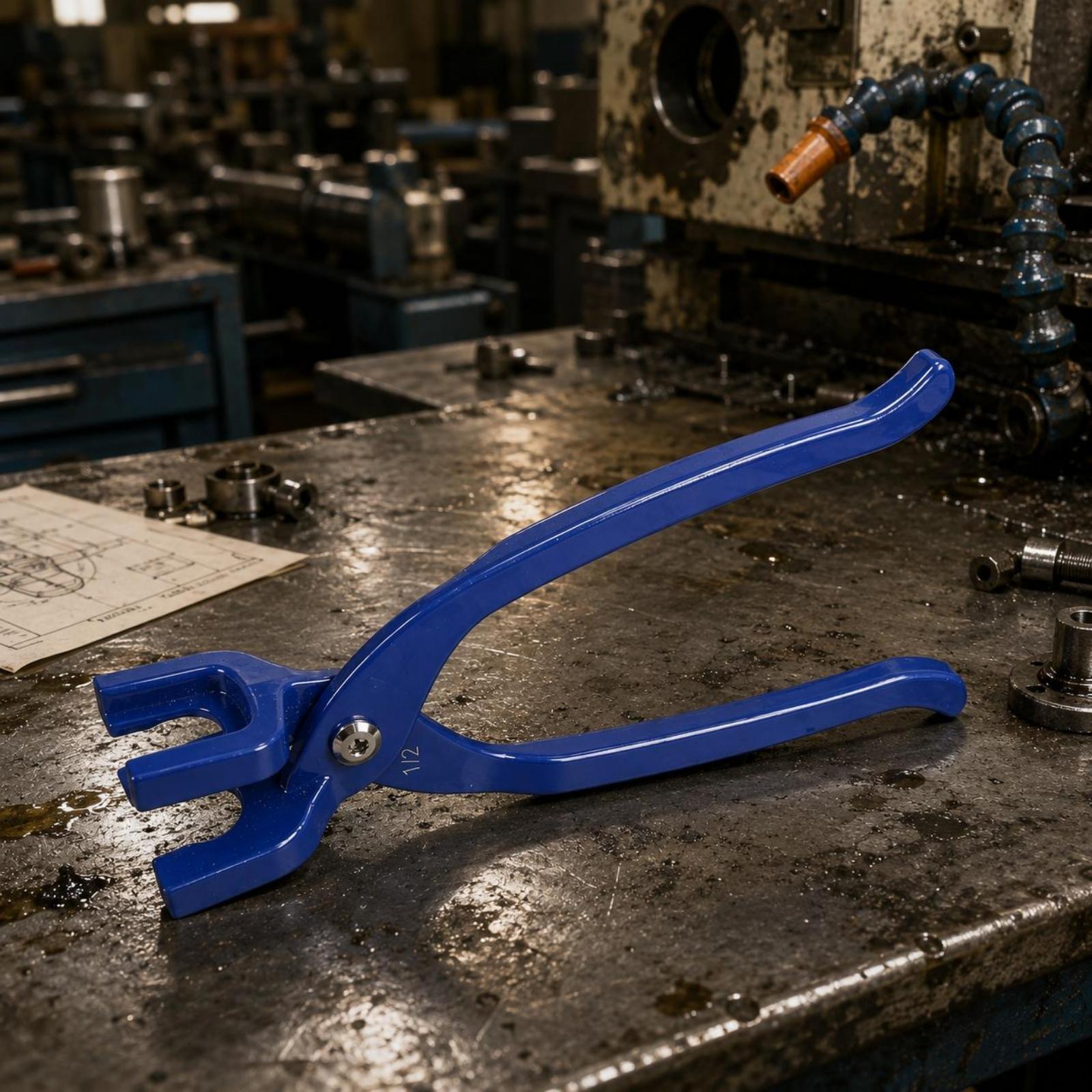 冷却システム用パイププライヤー。アルミニウム製の本体で、適切 - Pliers のレビューと価格
