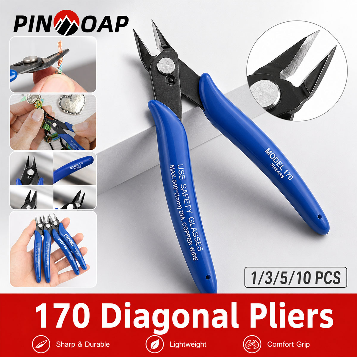 PINMOAP 170 多目的プライヤー ヘビーデューティー - Hand Tools In Workshop のレビューと価格