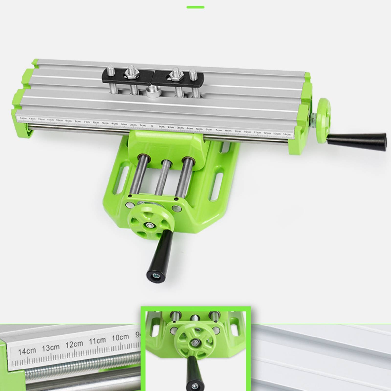クロススライドワークテーブル スロット付き取り付け穴 ドリル - Drill Press のレビューと価格