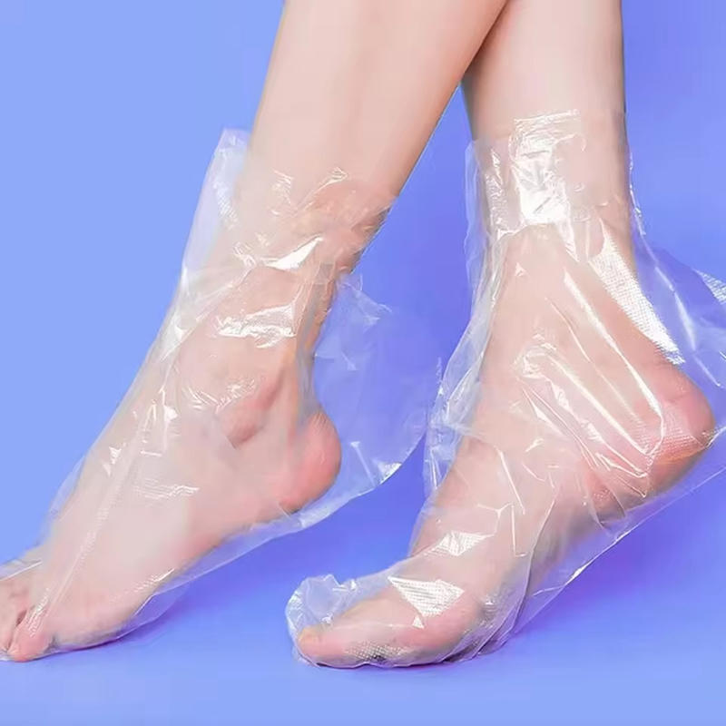 100/200 個使い捨て足保湿靴下透明フットバッグ PE  - Tools Youtube のレビューと価格