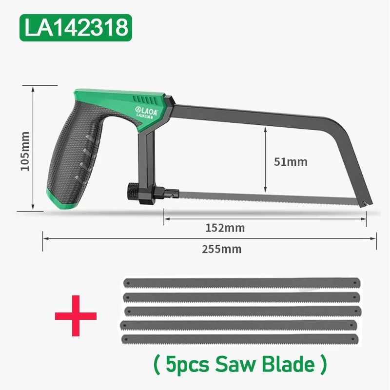 LAOA 6 インチミニハンドハックソー鋸刃付き小型フレーム - Hacksaw のレビューと価格