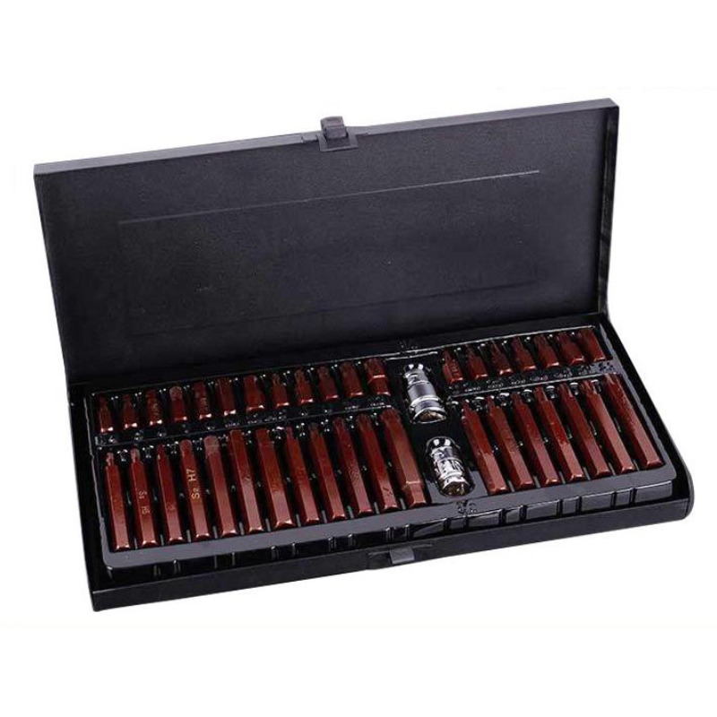 40個入り スタービットセット、六角レンチ＆ソケットレンチキ - Wrench Set のレビューと価格