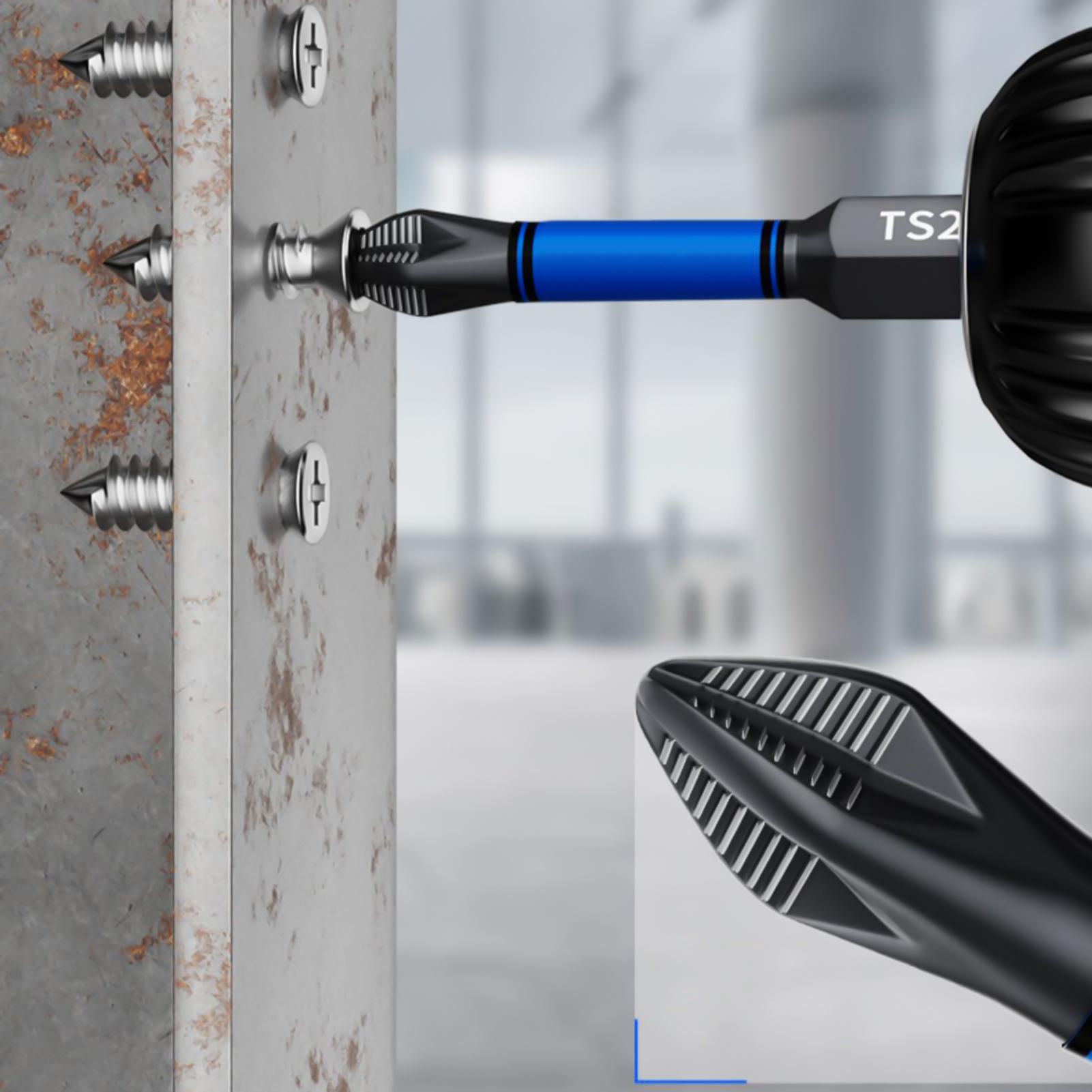 ドライバービットセット 6 ピース磁気ヘビーデューティーフィ - Screwdriver Set のレビューと価格